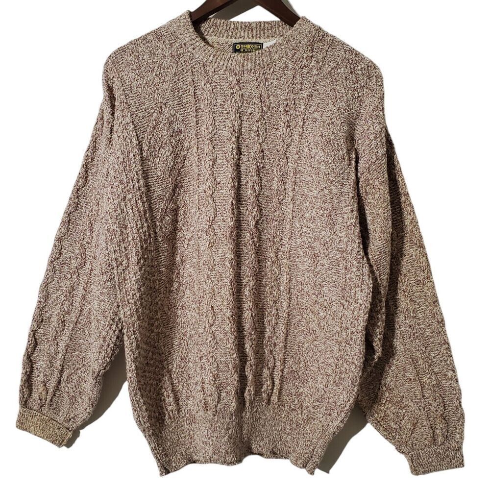 OshKosh B'gosh Men's Crewneck Sweater - Brown